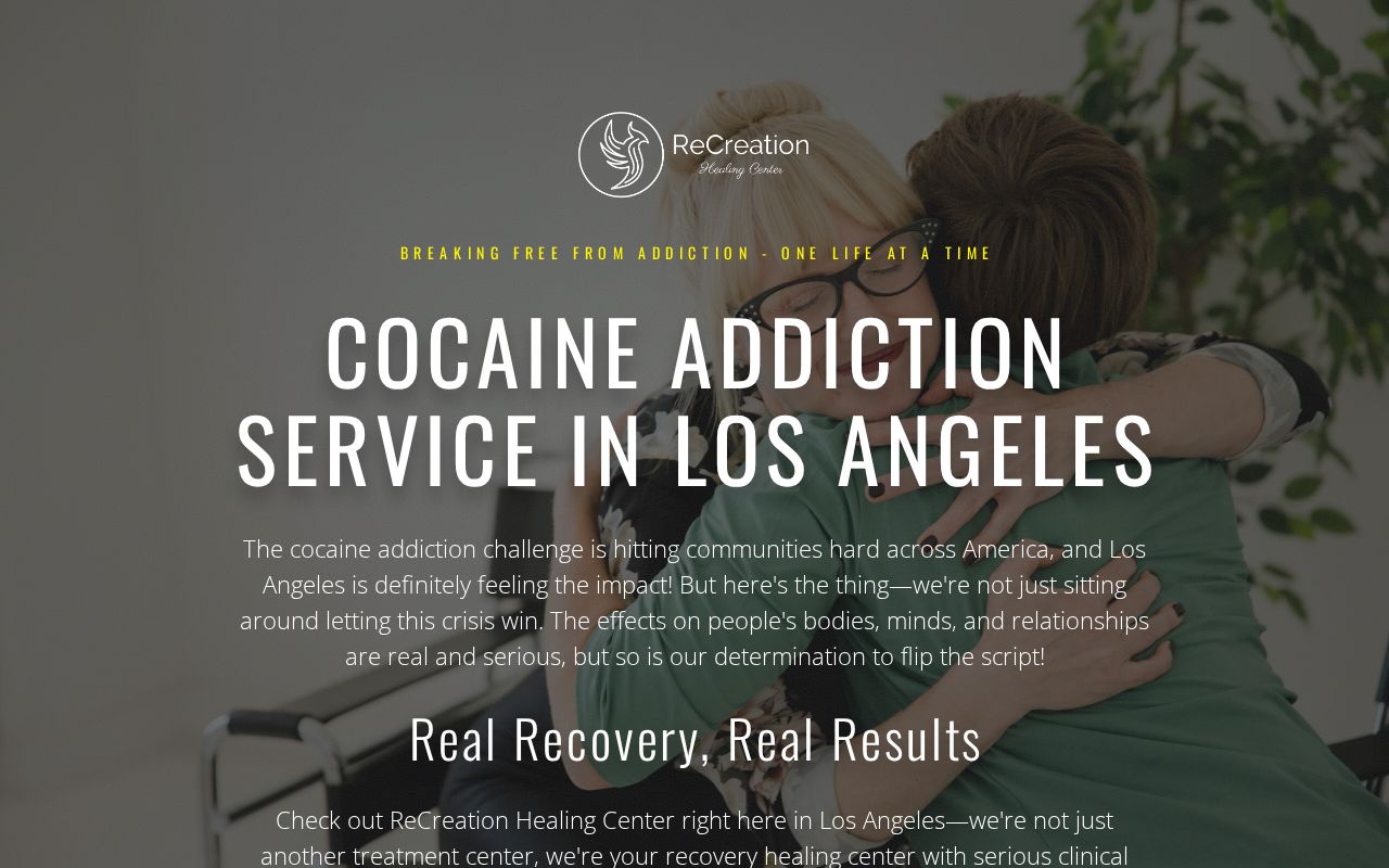 Cocaine Addiction Service Los Angeles